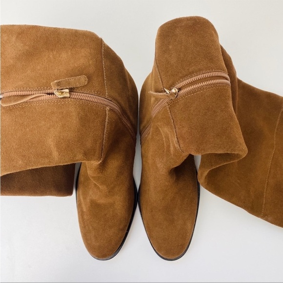 Jcrew over the knee beautiful brown suede boots NEW - Picture 4 of 8